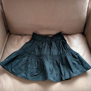 Zara black skirt paper bag shirt size xs